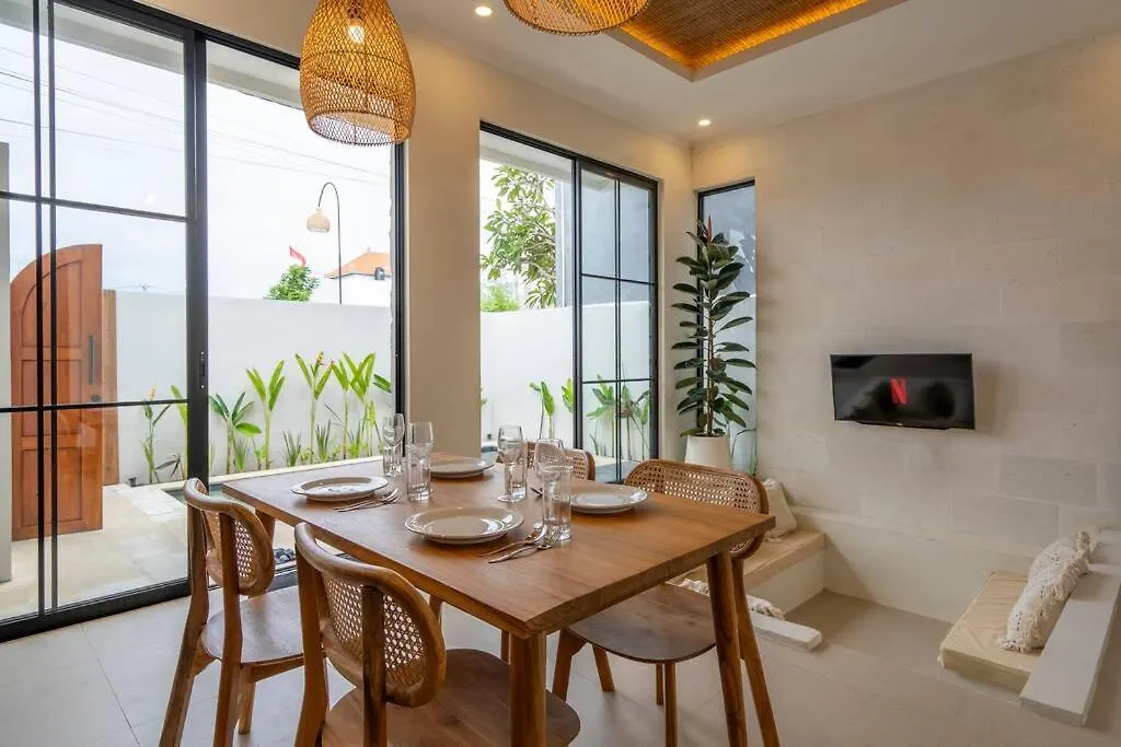 Modern 2-Bedroom Private Pool Villa With Sunken Lounge Kerobokan